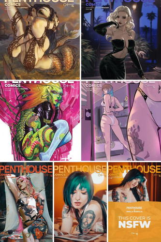Penthouse comics preorder - penthouse,