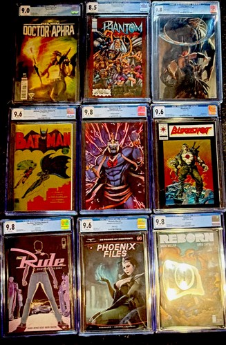 Lot graded cgc comic - cgc,