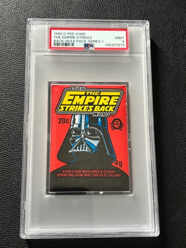 Star wars wax pack psa - star,